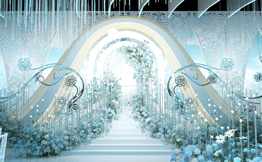 老街街道釡香烙馍村水晶厅效果展示